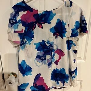 Colorful Banana Republic blouse